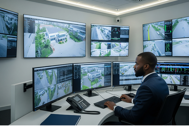 Property security control room